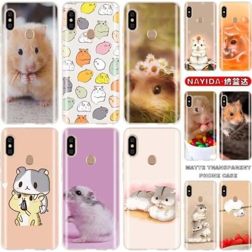 Soft Silicone Case for Xiaomi Redmi 9a 9at 8a 7a Note 10 9 8 7 Pro Max 10s 9s 8t 5G Prime A hamster