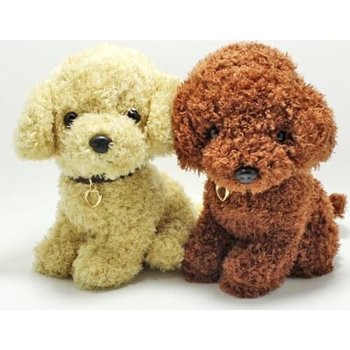 New high quality cute Poodle Teddy dog comfortable soothing doll soft creative Pillow birthday christmase birthday gift