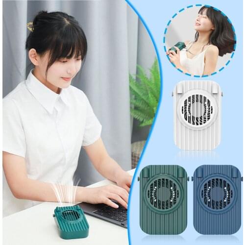 Rechargeable Handheld Usb Fan USB Summer Portable Mini Fan With Strong Wind Mini Mute Portable Electric Fan Strong Wind
