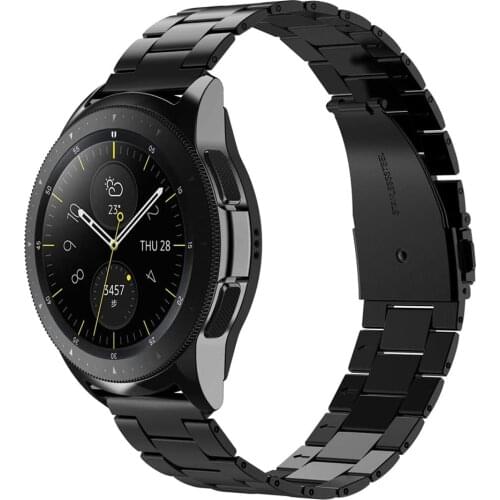 Stainless Steel Strap for Samsung Galaxy Watch 42mm Band 20mm Ultra-Thin Replacement Link Bracelet Active2 40mm 44mm Wrist Bands