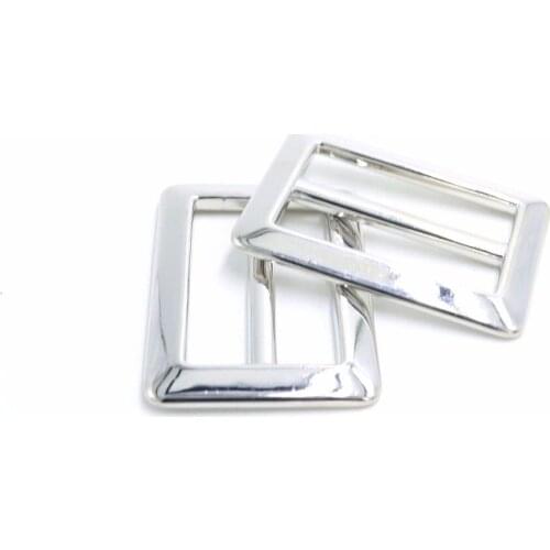 10pcs 40mm silver buckles Garment Accessories bags buckle Luggage clasps hardware materials