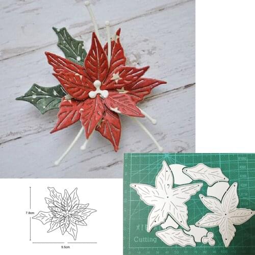 Craft dies metal cutting dies cut die wildflower leaf decoration Scrapbooking dies paper knife mould blade punch stencils dies