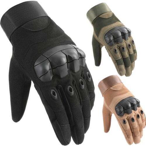 Outdoor Tactical Gloves Military Men Airsoft Sport Full Finger Combat Touch Screen Shooting Hunting Bicycle Motorcycle Gloves