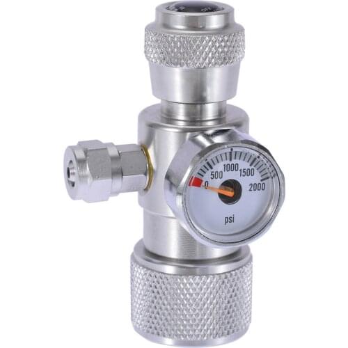 Aquarium CO2 Pressure Gauge Moss Plant Fish Single Pressure Regulator Manometer Equipments Accessories