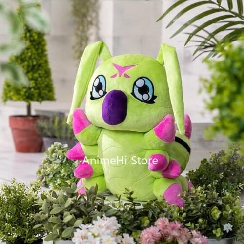 Anime Wormmon Plush Toy Digimon Digital Monsters ken ichijouji Figure Doll 40cm Cosplay Filling Pillow Gift for Child