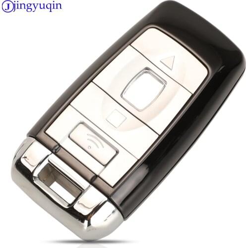 Jingyuqin 4 Buttons Remote Car Key For Rolls-Royce Phan For BMW F 5 7 Series FEM Smart Key Case Cover