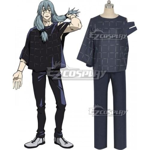 Jujutsu Kaisen Sorcery Fight Mahito Halloween Set Clothing Set Adult Party Outfit Festival Carnival Suit Cosplay Costume E001