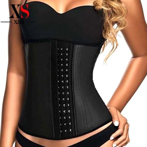 Free Shipping Corset Body Shapers Steel Bone Waist Cincher Corsette Plus Size Shaper For Women Slimming Trainer Weight Loss