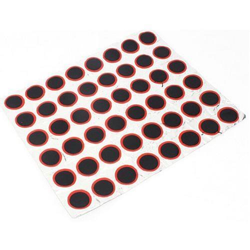 48Pcs 25mm Round Rubber Patch for Bike Bicycle Inner Tire/Tyre Repair Piece