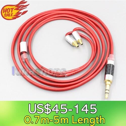 LN006657 2.5mm 4.4mm XLR 3.5mm 99% Pure PCOCC Earphone Cable For Sennheiser IE400 IE500 Pro