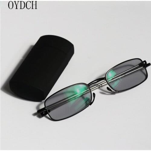 New portable folding reading glasses for men and women are commonly used for sun discoloration and UV radiation prevention