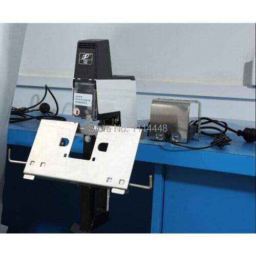 Brand New Heavy Duty Electric Flat Saddle Stapler Book Stapler Binding Machine Saddlestitcher XDD106