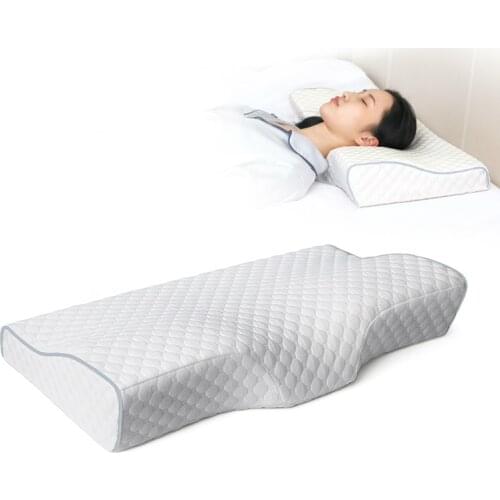 Memory Pillow 60x35 cm Slow Rebound Soft Memory Slepping Pillows Butterfly Shaped Relax The Cervical For Adult