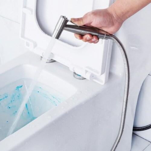 Bathroom Bidet Sprayer Gun Stainless Steel Handheld Shower Faucet Toilet Bidet Spray Head hand sprayer Shower Diaper Cleaning