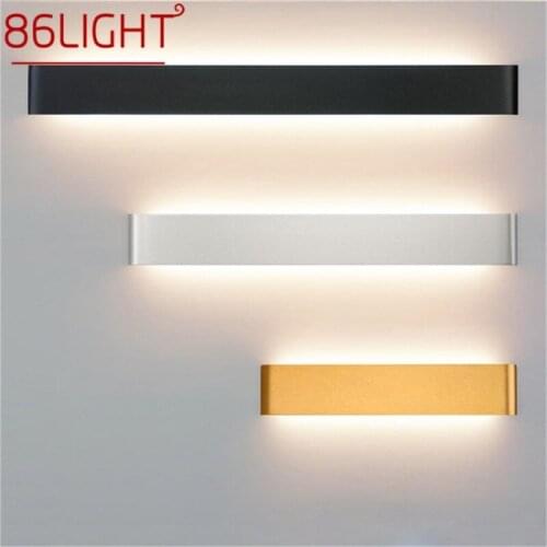 Modern Indoor Wall Light Fixture Aluminum Bedside LED Lamp Creative Aisle Staircase Decorative For Home Bedroom Living Ro