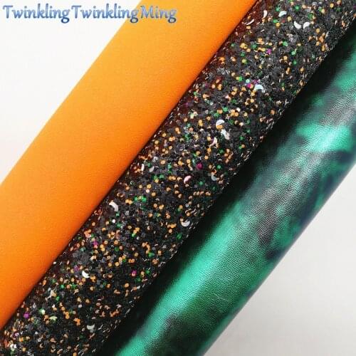 Mixed Colors Glitter Fabirc, Faux Leather Fabric, Synthetic Leather Fabric Sheets For Bow A4 21x29CM Twinkling Ming XM579