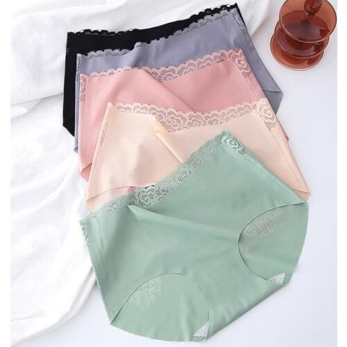 2021 Womens Panties Underwear Seamless Panties For Female Lingerie Womens Panties Sexy Briefs Underpants M-XL