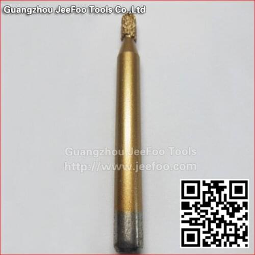 A3-6*4*9mm Ball Nose End Milling Tools Diamond CNC Router Bits Engraving Cutters, Stone Cutter for CNC Router 3D Milling