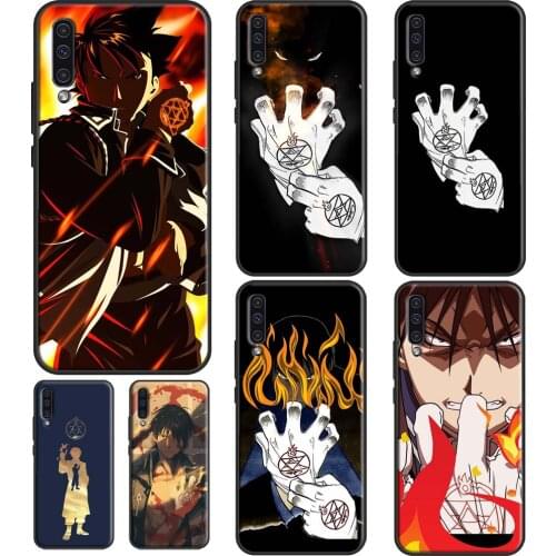 Fullmetal Alchemist Mustang Gloves Phone Case For Samsung A12 A32 A42 A52 A72 A10 A20 A30 S A40 A50 A70 A31 A51 A71 A20e A21S