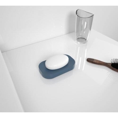 Double Layers Handmade Soap Box Travel Portable Lid Soap Box With Drain Layer Draining Holder Soap Dish Bathroom Accessories