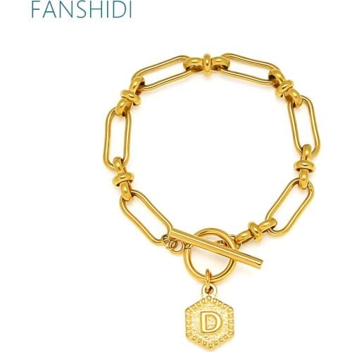 FANSHIDI Bracelets With Charms