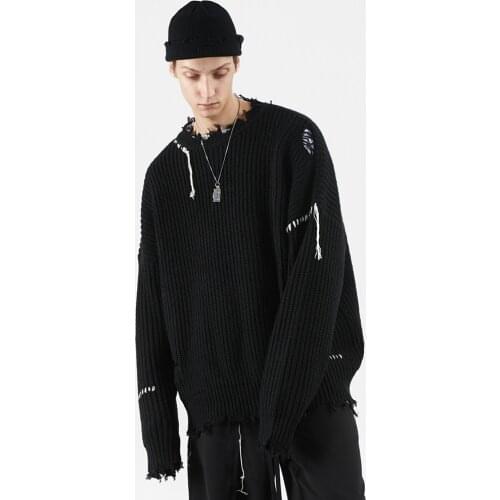 JKUIVE Men's Knitted Pullovers