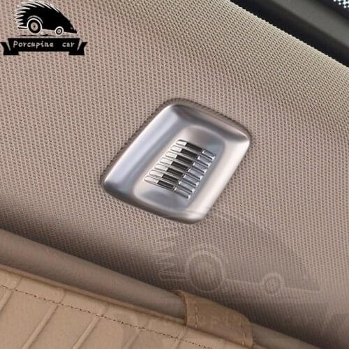 2 Pcs ABS Microphone Cover Trim Styling Sticker Car Ceiling For BMW X1 X3 GT 1 2 3 4 5 Series X5 X6 f15 f25 f20 f30 f10 F48