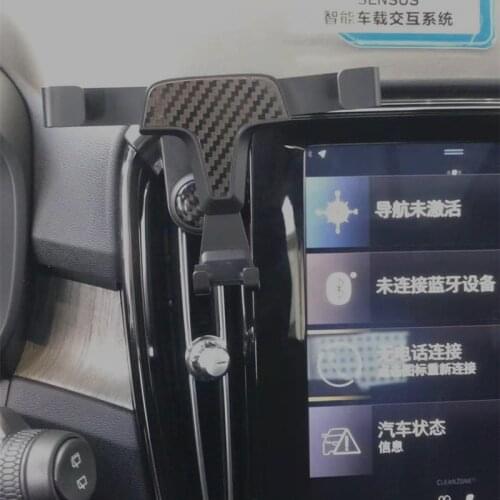 New Arrival For Volvo XC40 2020 Gravity Bracket Auto Dashboard Air Vent Stand Clip Mount Cell Phone Holder With Aromatherapy
