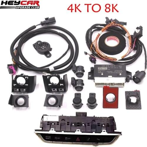 Front Parking Sensor Set Front PDC 4K TO 8K OPS & 4K TO PLA 2.0 For AUDI NEW TT
