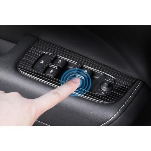 Fit for Volvo 2020 XC60 window lifter decorative frame switch panel paste interior supplies upgrade 18 modified 19 models