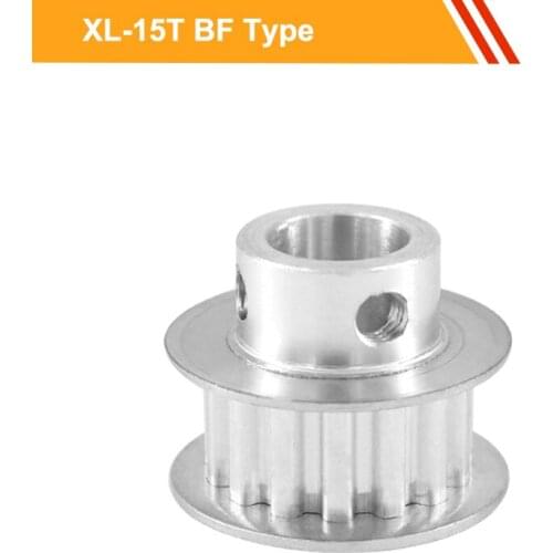 XL 15T Timing Belt Pulley 11mm Belt Width XL Type Synchronous Pulley Wheel 5/6/6.35/8/10/12mm Bore Transmission Pulley