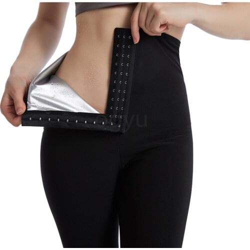 Sweat Sauna Pants Body Shaper Slimming Pants Thermo Shapewear Slimming Vest Fitness Control Panties Waist Trainer Slimming Pant
