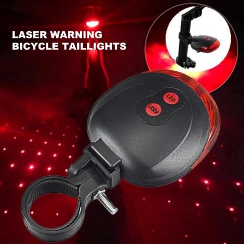 ABS Eco-friendly Cycling Back Tail Light Portable Bike Taillight Exquisite for Folding Bicycle