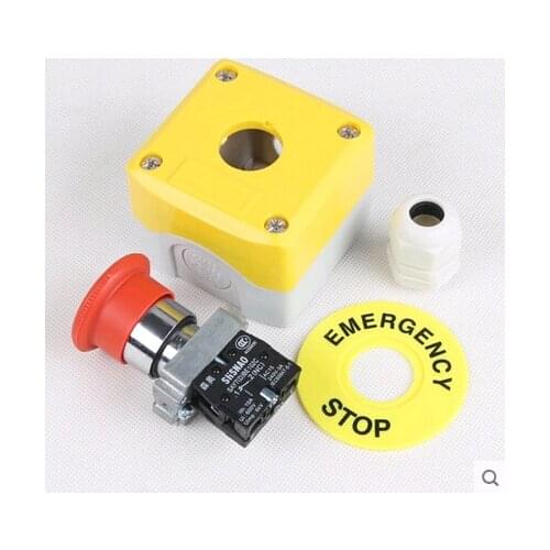 1/NC BE102C Safety goods elevator lift, STOP STOP button switch box, rain emergency STOP