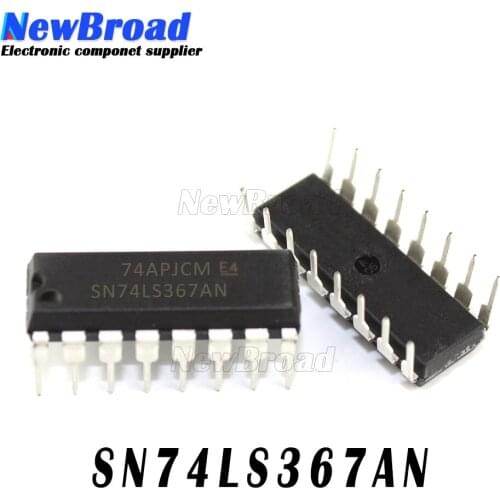 10pcs SN74LS367AN DIP16 SN74LS367 DIP HD74LS367AP HD74LS367 74LS367 DIP-16