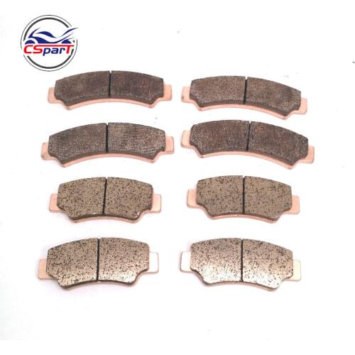 4 Set Brake Pad for CFMoto ZFORCE CFORCE UFORCE 500 600 800 1000 2018 2019 2020 7020-0810B0 7020-0810A0