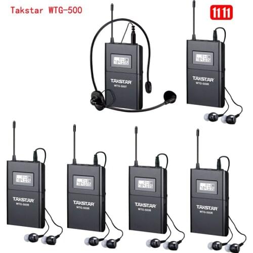Boutique wireless tour guide system voice device teaching earphones Transmitter+ 5pc Receiver+MIC+5 earphone Free Shipping