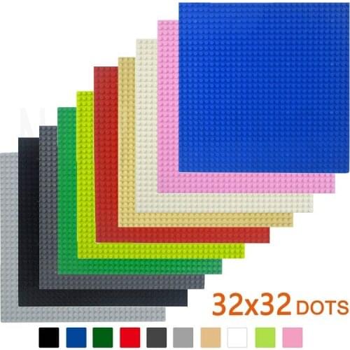 Childrens Kindergarten Building Block Wall Small Particles Universal Compatible Building Block Floor Number Floor Base Chassis