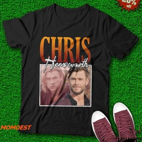 Chris hemsworth t shirt vintage 90s style shirt chris hemsworth shirt thor shirt birthday gift shirt present gift shirt T0130064
