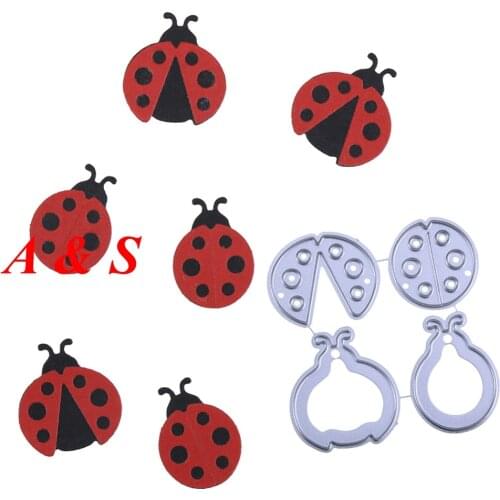 G195 METAL CUTTING DIES Ladybird Gift Scrapbook Card Album Wedding Paper Craft Home Decor Embossing Stencil Punch