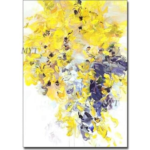 Unframed New Arrival Abstract Design Colorful Real Handmade Canvas Oil Painting Wall Pictures Art Home Decoration Piece Artwork