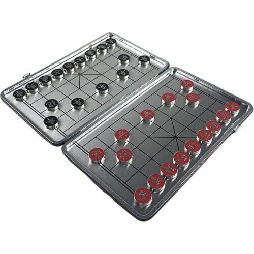 Magnetic Chinese Chess Pieces Set Foldable Board Games Portable Chess Board Game 29*23 CM Magnetic Entertainment Gift