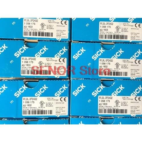 New original laser sensor WL9L-3P2432/3P2232 photoelectric switch PNP