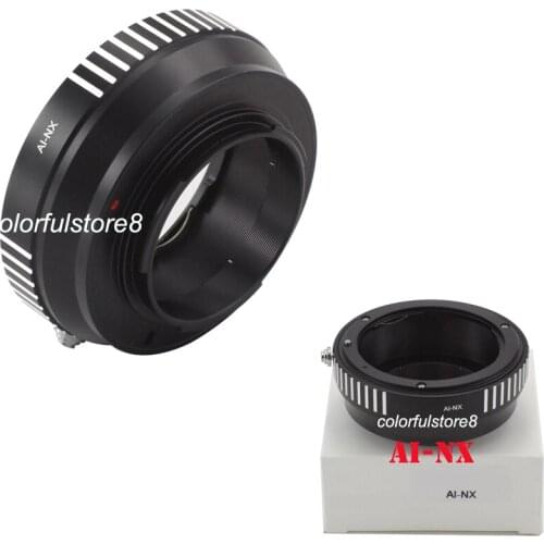 For AI-NX Lens Adapter Ring For Nikon F AI AF Lenses to For Samsung NX Mount Camera NX5 NX10 NX11 NX100 NX200 NX210 NX300 NX1000