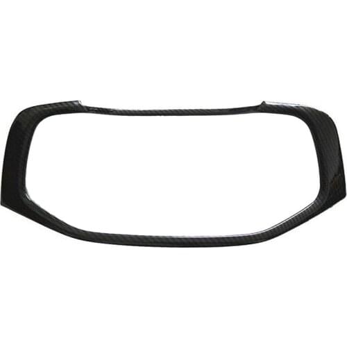 Fit for Volvo XC60 2018-2021 ABS Carbon Fiber Dashboard Panel Frame Cover Trim