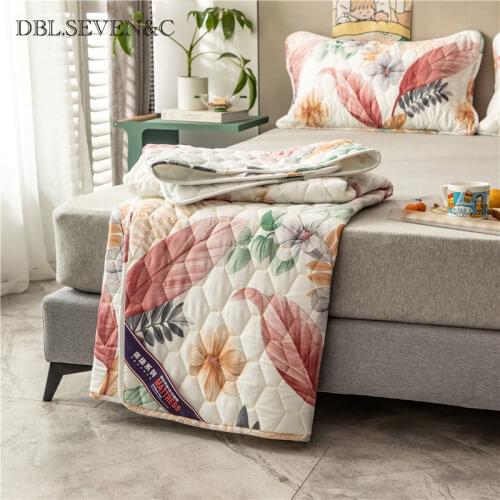 100% cotton thicken bed plaid home linens waterproof bedspread on the bed pad mattress bed covers bed sheet Bedspreads for bed