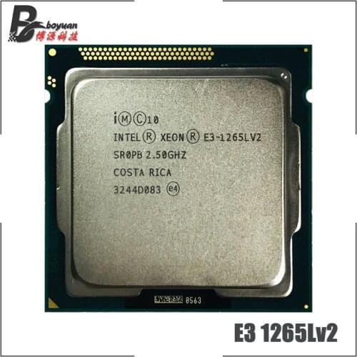 Intel Xeon E3-1265L v2 E3 1265Lv2 E3 1265L v2 2.5 GHz Quad-Core Eight-Core 45W CPU Processor LGA 1155