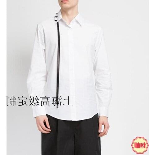 Hot New Fashion Casual Long Sleeved suit shirt Slim Fit Male catwalks Dress Shirts Soft Comfortable Brand Men Clothing