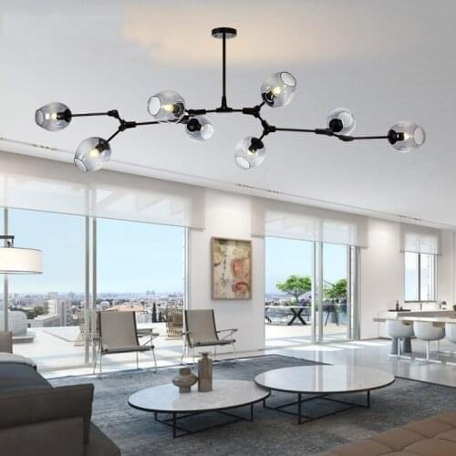 MDWELL Nordic lamp Ceiling Lights for living room lights Retro Loft vintage Hanging Suspension luminaire led light ceiling Lamp