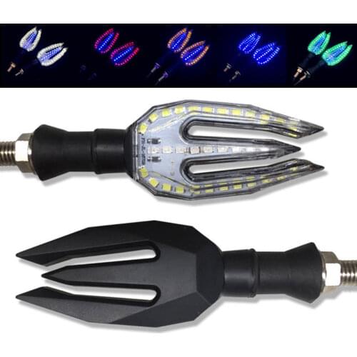 Motorcycle DRL Replacement Turn Signal Universal Dual-Use Turn Signal Light Durable Refit Signal Lamp Indicator Light